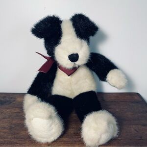 The Boyd’s black & white terrier dog stuffed animal Plush